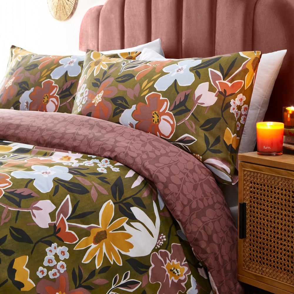 furn. Asterea Single Multicolour Duvet Set Image 3