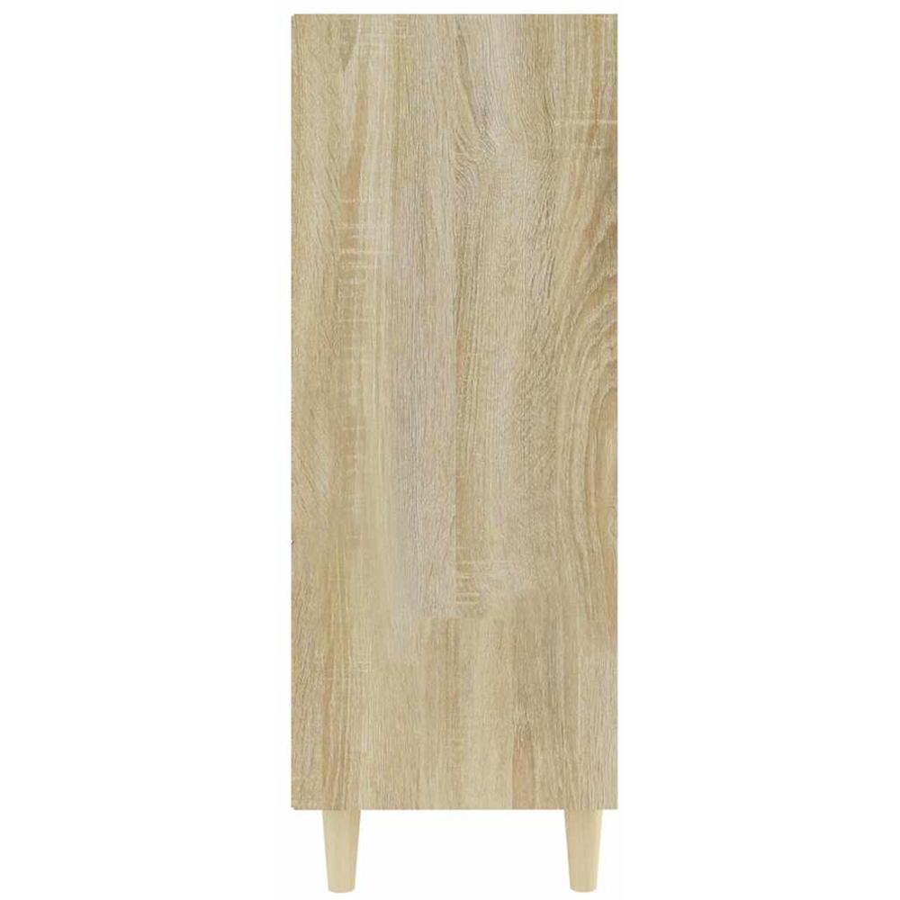 vidaXL 3 Shelf Sonoma Oak Sideboard Image 4