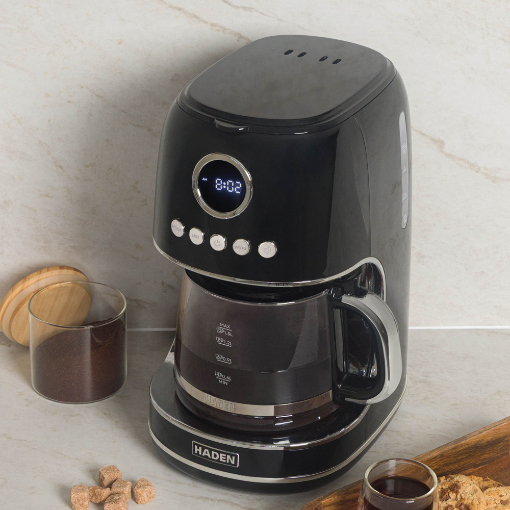 Haden 215741 Black Drip Filter Coffee Machine Image 2