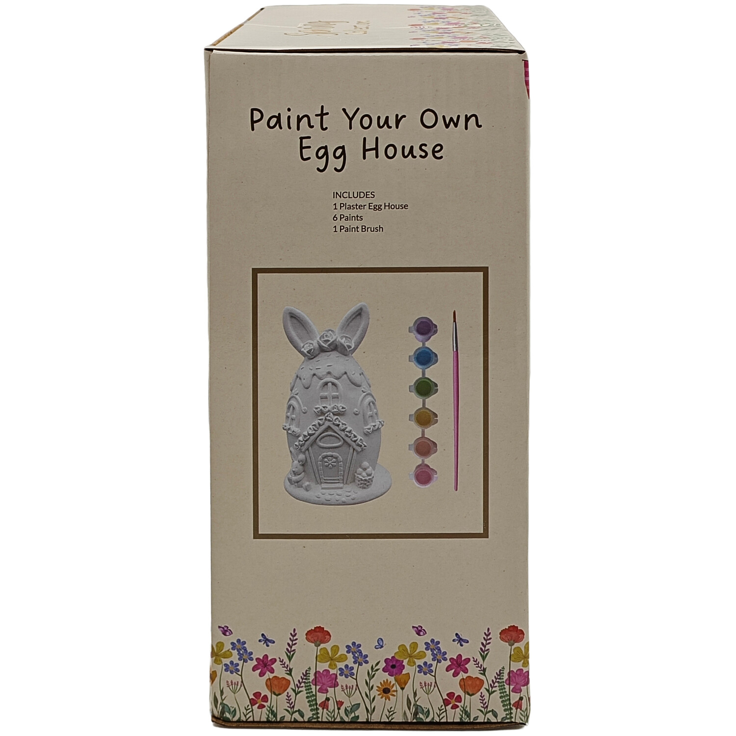 Paint Your Own Egg House Kit White Image 4