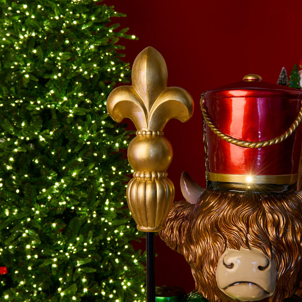 LED Highland Cow Soldier Image 8