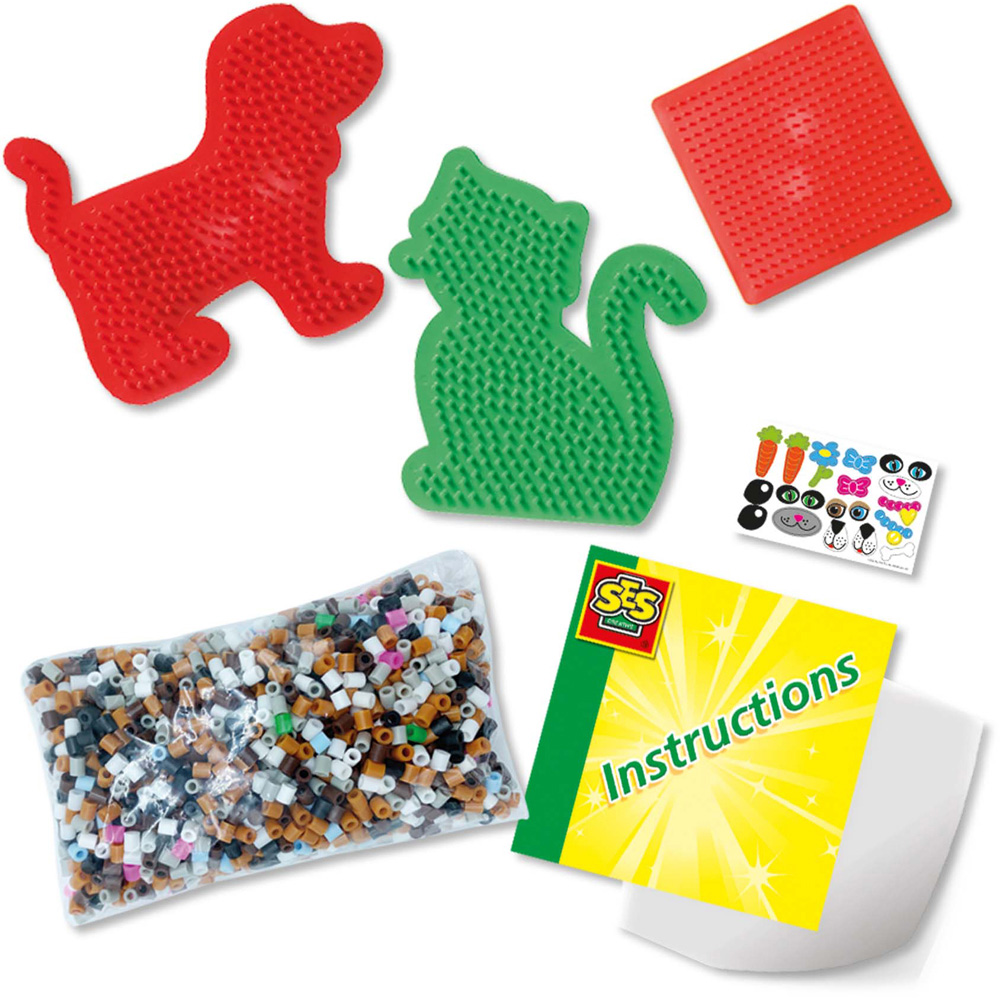 SES Creative Beedz Pets Iron On Beads Kit 2100 Piece Image 2