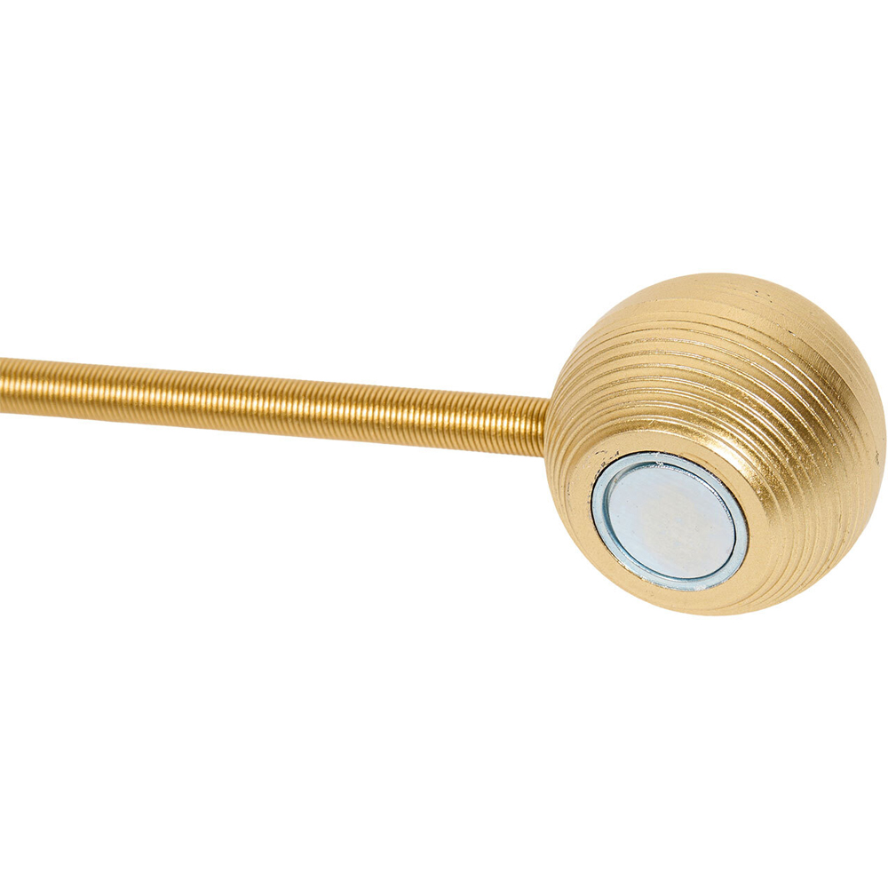 Metallic Ball Magnet Tieback Gold Image 4