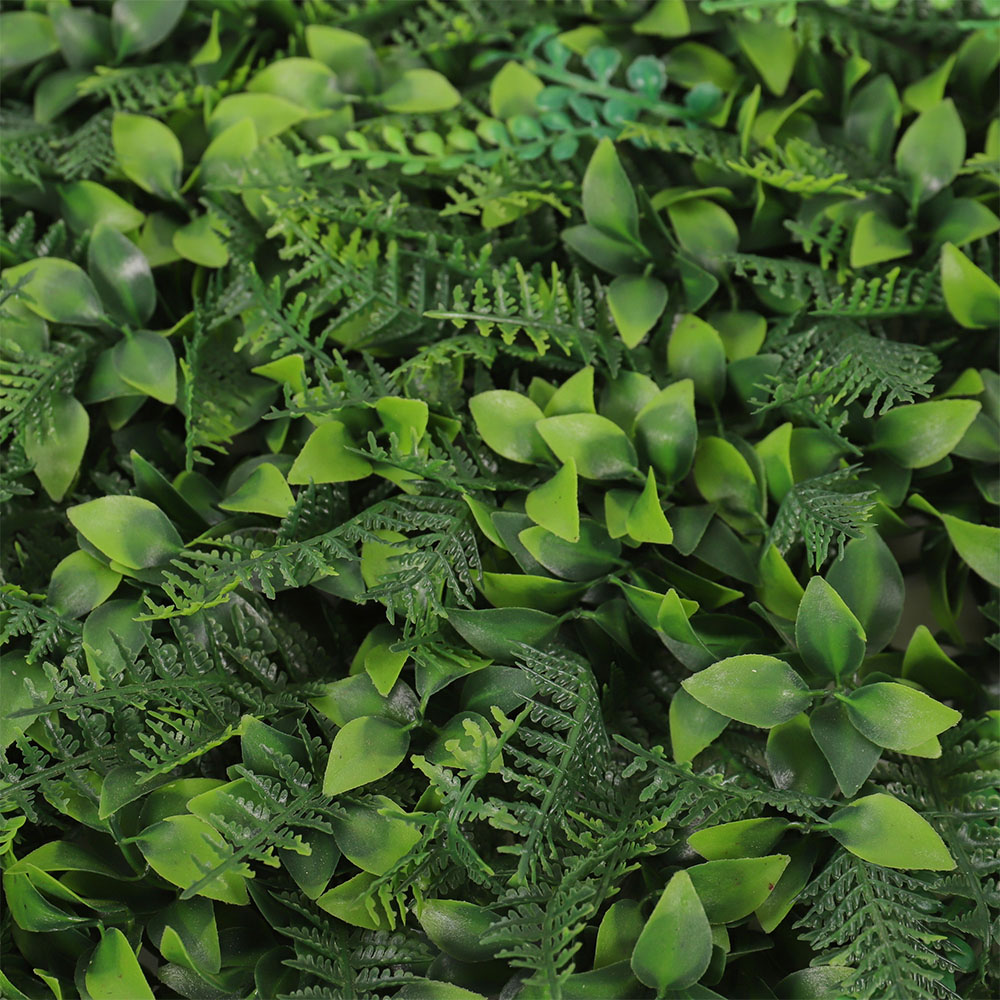 Living and Home Dark Green Artificial Plant Hedge Wall Panel 60 x 40cm Image 3