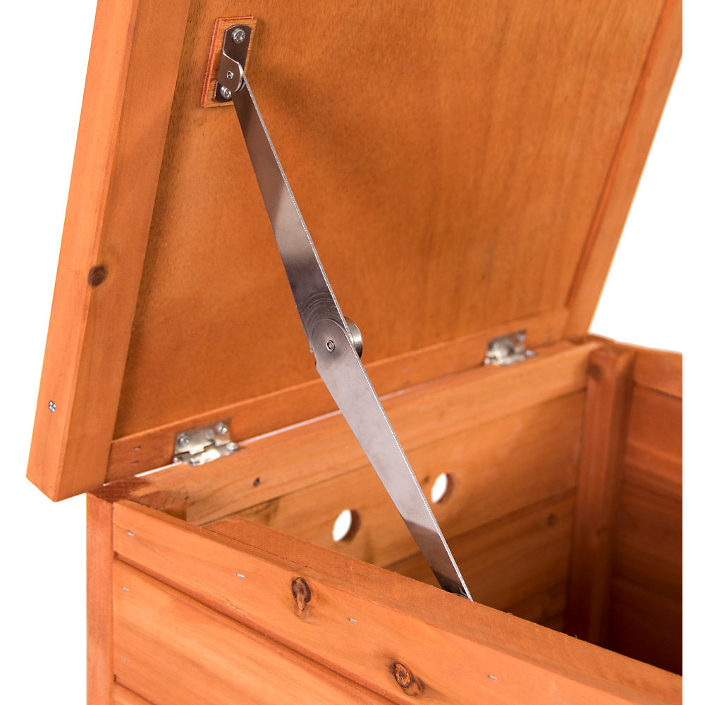 Pet Vida Wooden Pet Hutch House Image 6