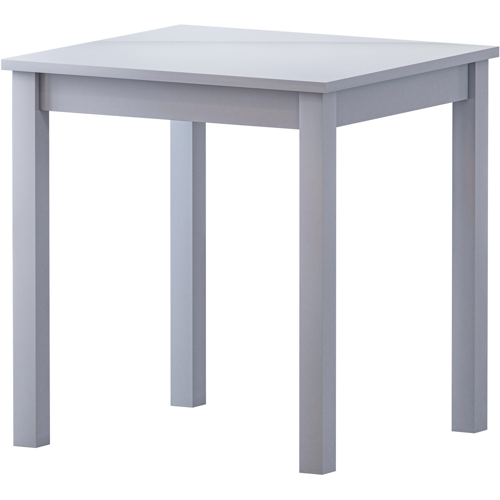 Comfy Living 2 Seater Wooden Dining Set Grey Image 2