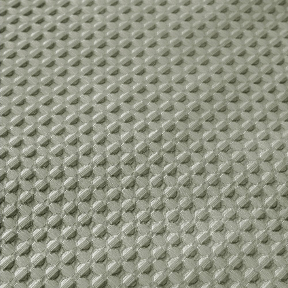 Velosso Waffle Double Sage Weave Duvet Set Image 4
