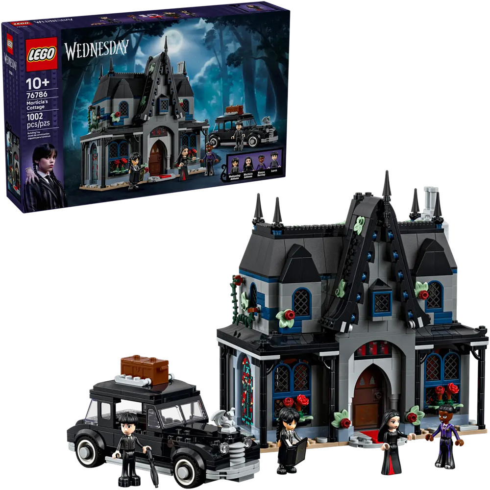 LEGO 76786 Wednesday Morticia's Country House 1002 Pieces Image 3