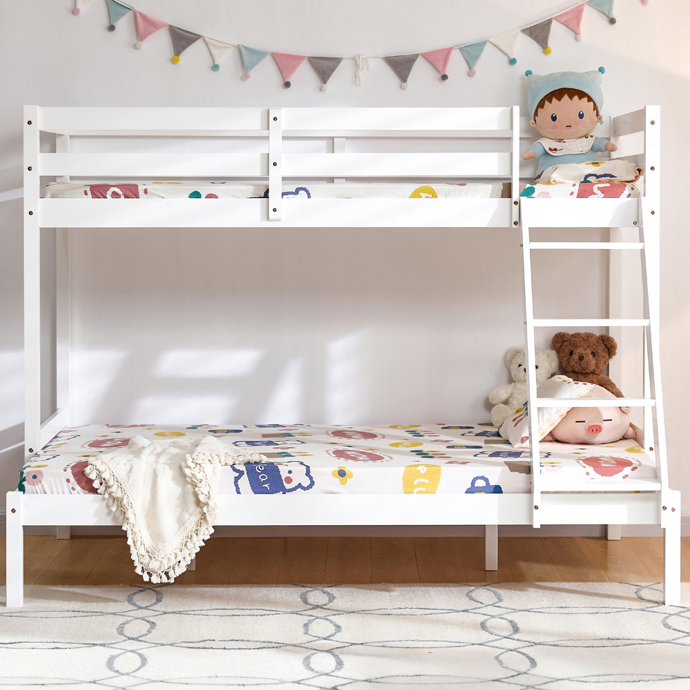 Vida Designs Sydney Triple Sleeper White Bunk Bed Image 5
