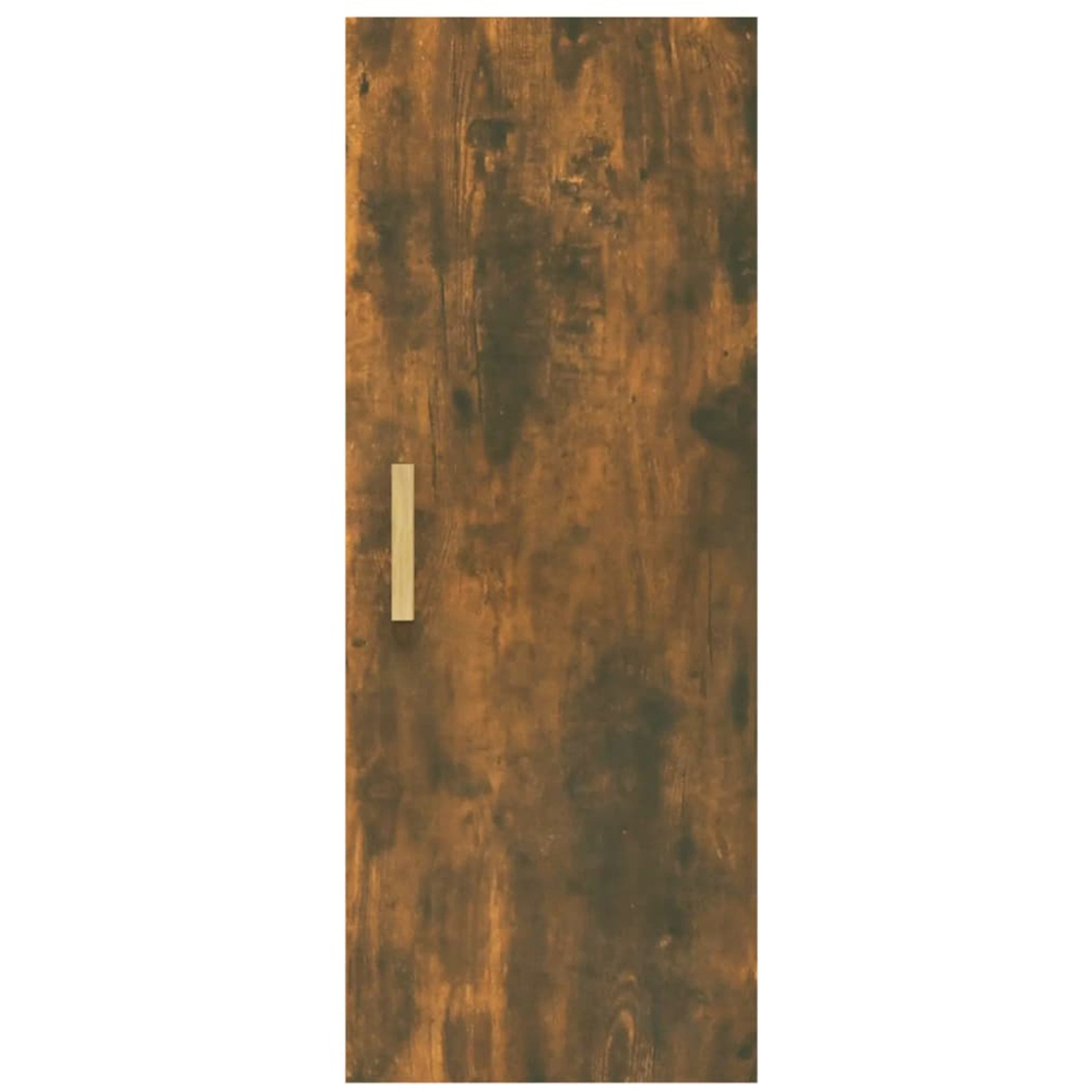 vidaXL Single Door Brown Wall Cabinet Image 5