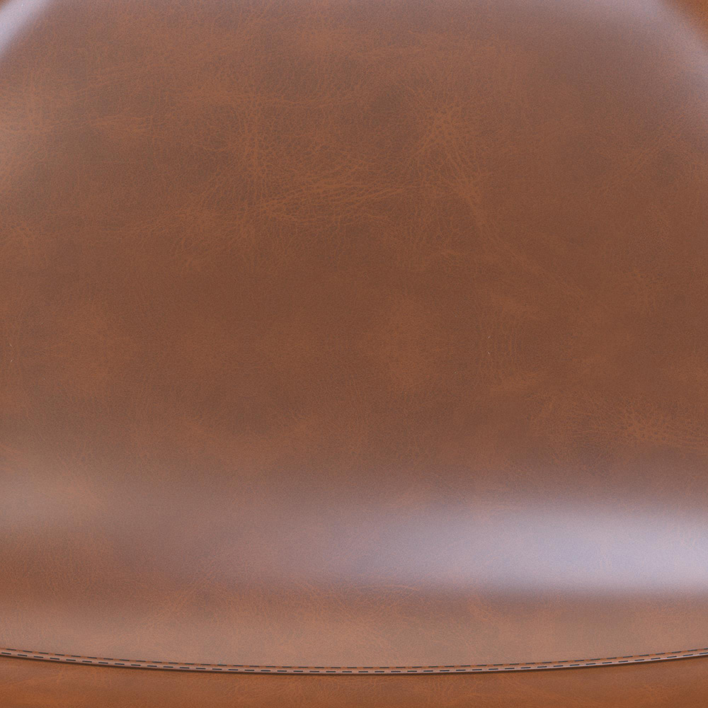 Dorel Calvin Camel Upholstered Counter Stool Image 7