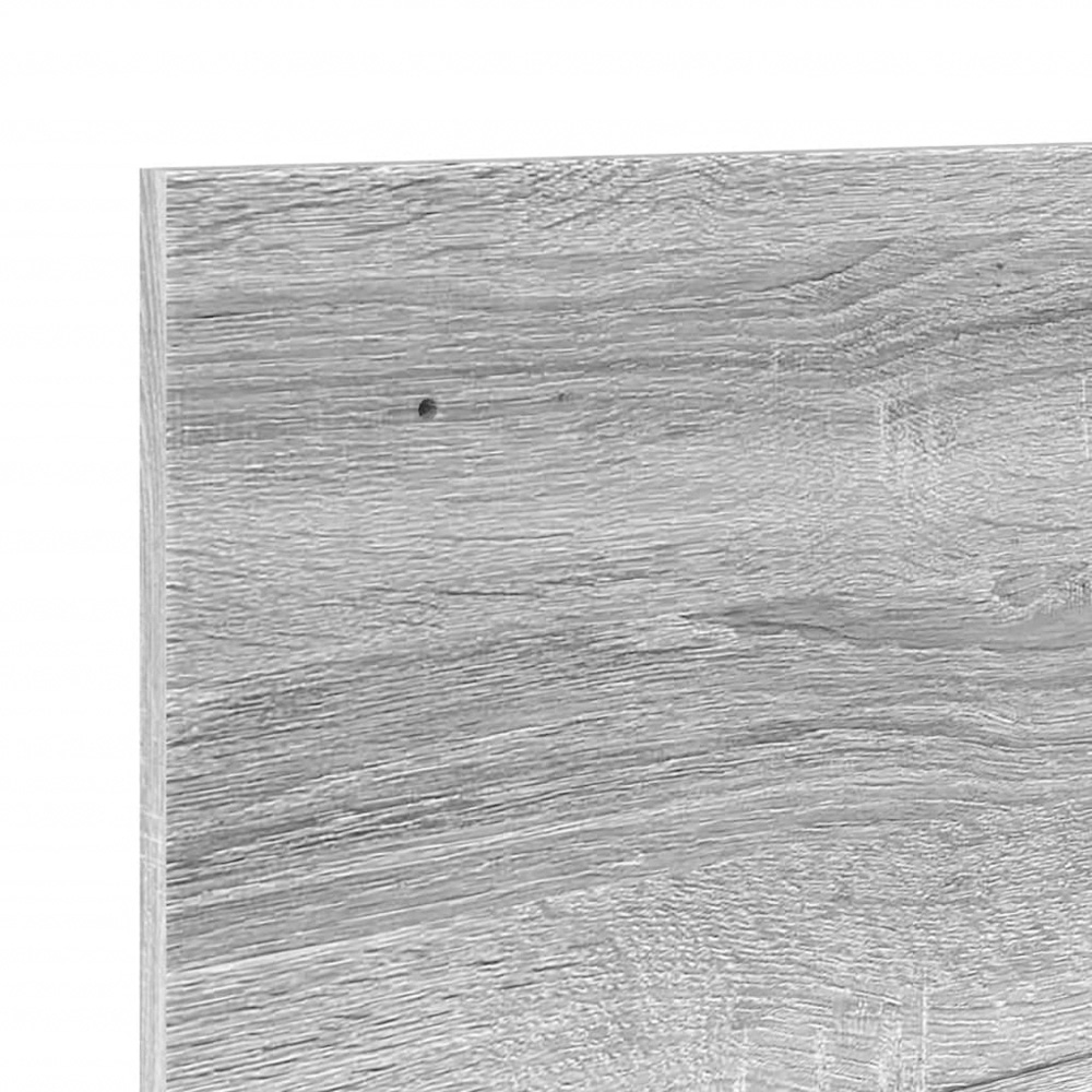 vidaXL 2 Shelf Grey Sonoma Wall Cabinet Image 6