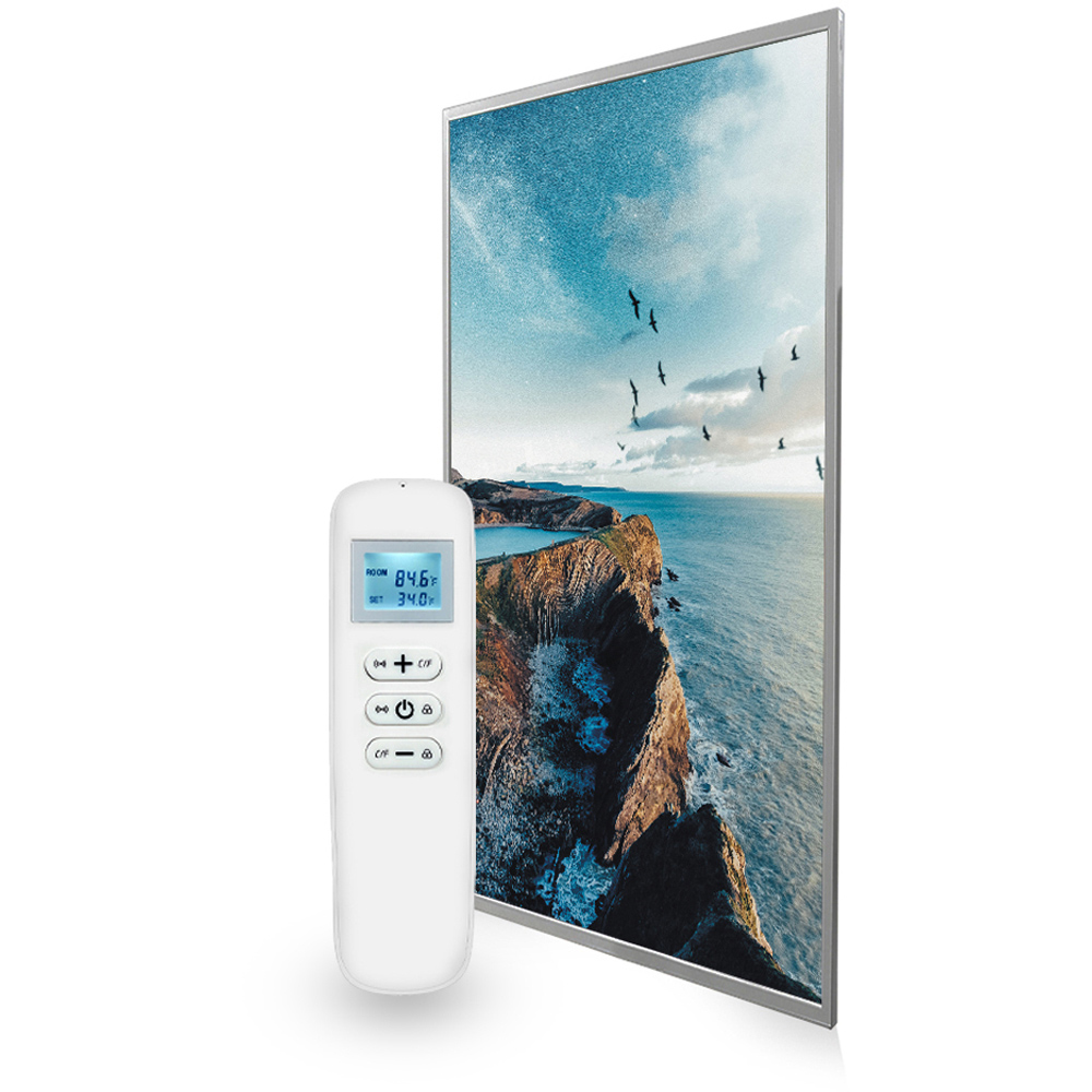 Mirrorstone Nexus Mystical Lagoon Image Wi-Fi Infrared Heating Panel 580W 595 x 995mm Image 2