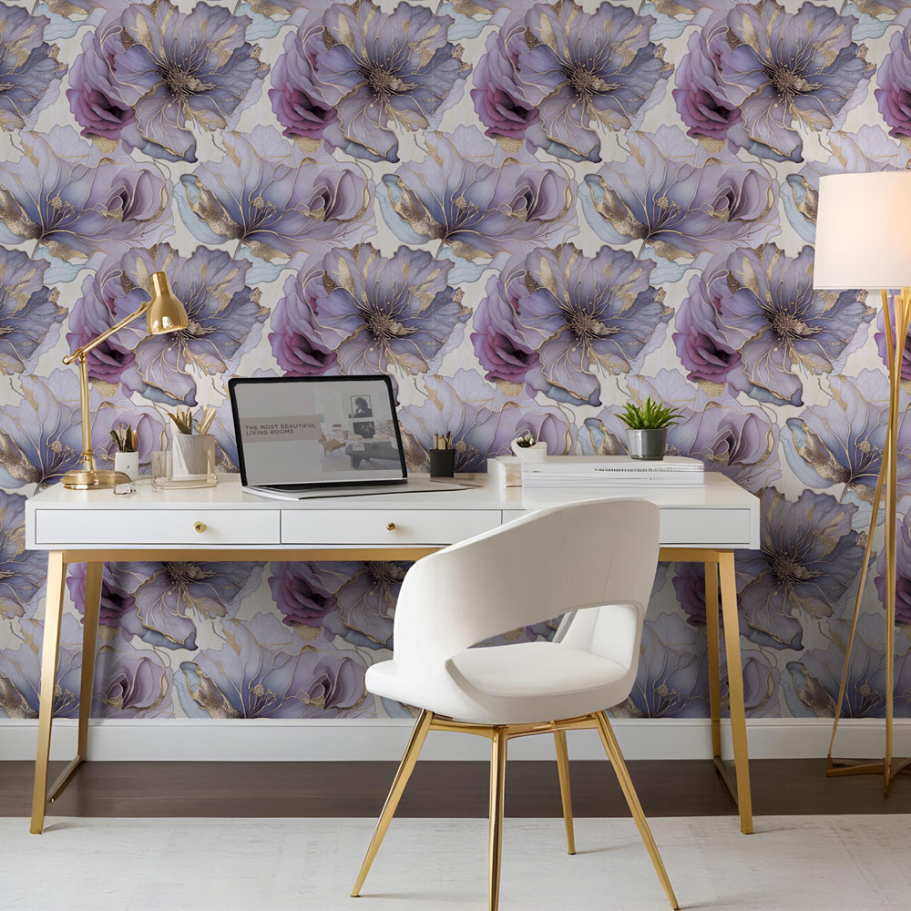 Muriva Renata Floral Multicolour Wallpaper Image 8