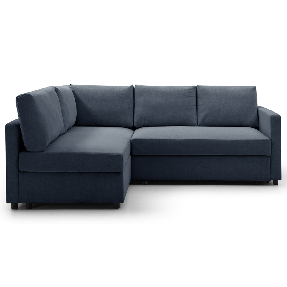 Clare 4 Seater Navy Corner Sofa Bed Image 2