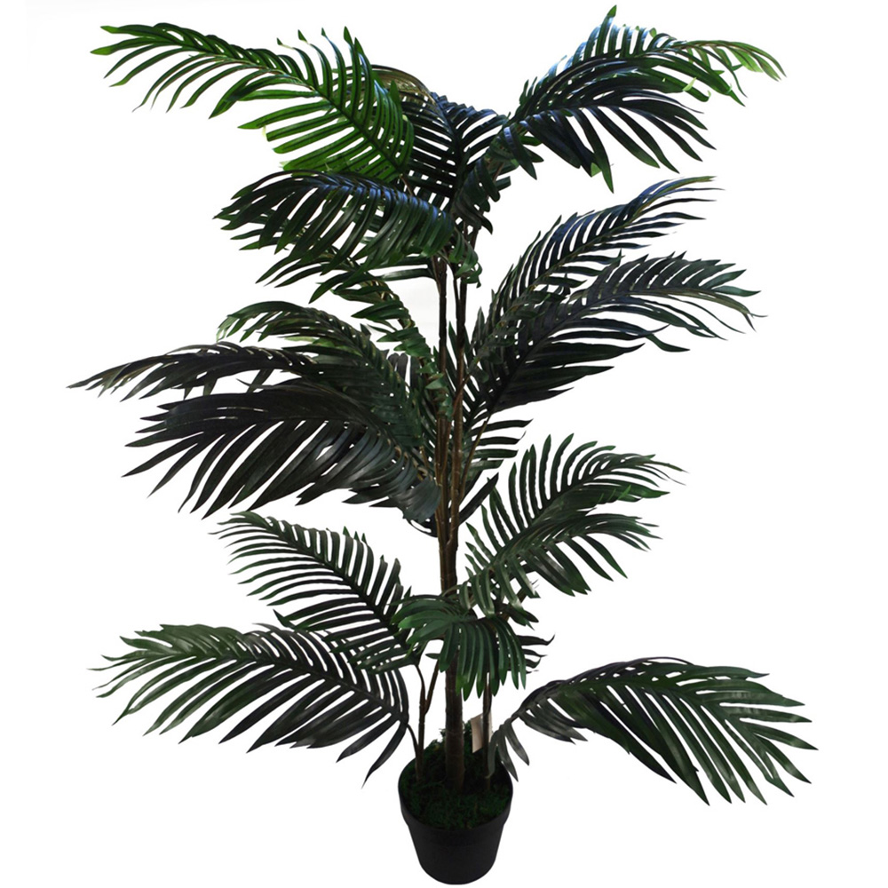 Leaf Large Bushy Palm Artificial Tree 140cm Image 1