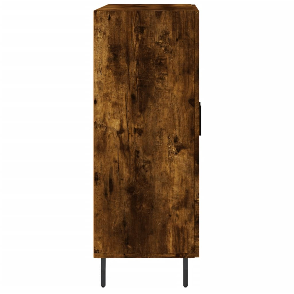 vidaXL 2 Door Smoked Oak Sideboard Image 7