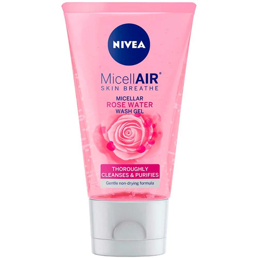 Nivea Micellair Rose Water Face Wash Gel 150ml Image