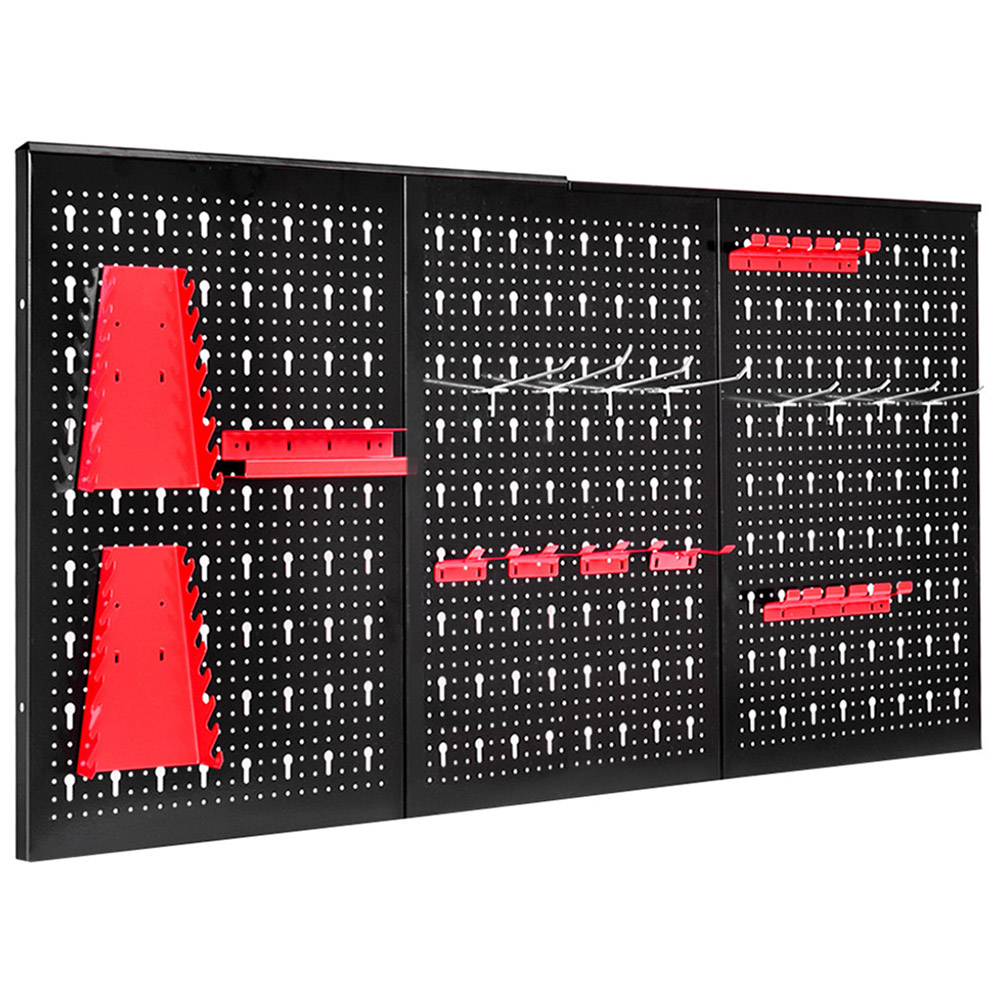Costway Pegboard Wall Organiser Kit Image 1