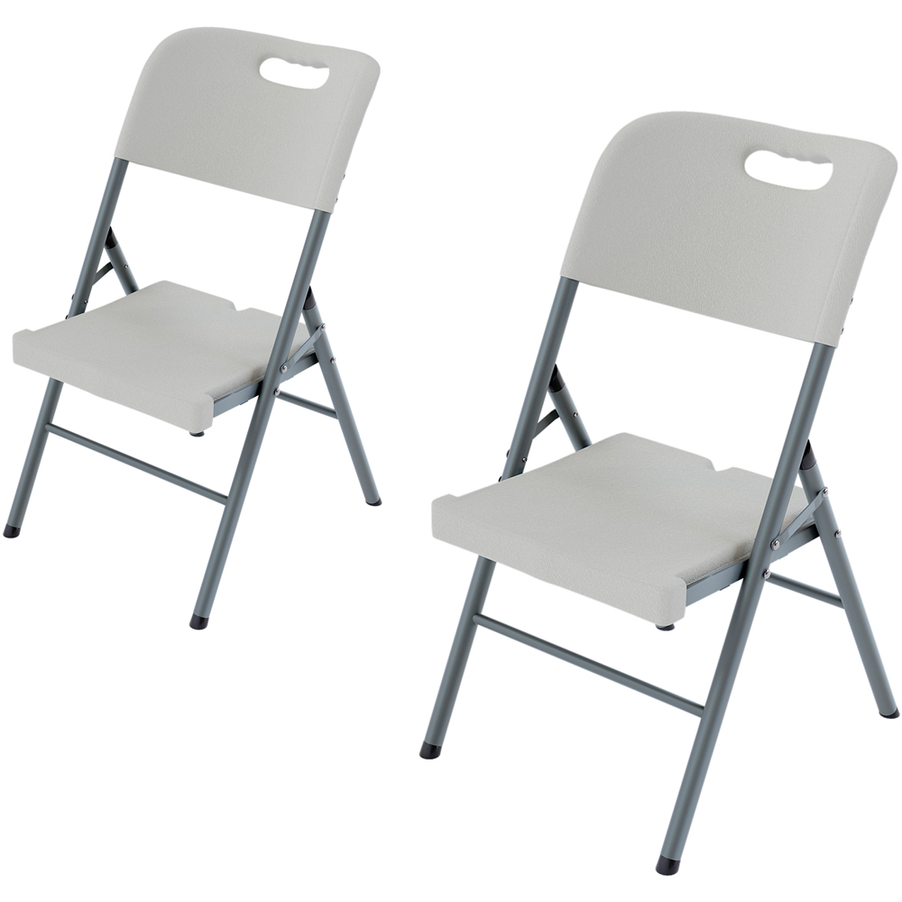 HOME VIDA Set of 2 Folding Garden Chair Image 2