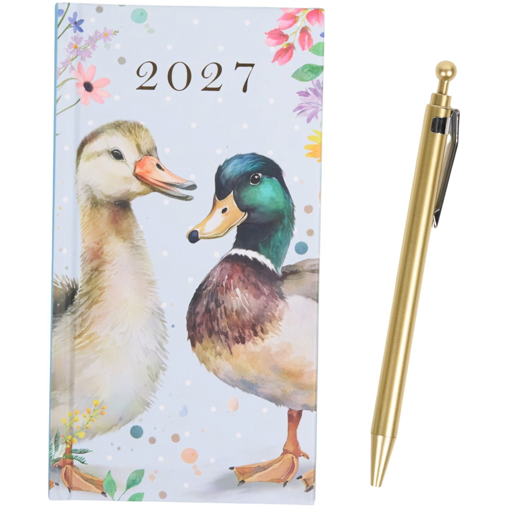 2027 Animal Diary Gift Set with Pen Image 7