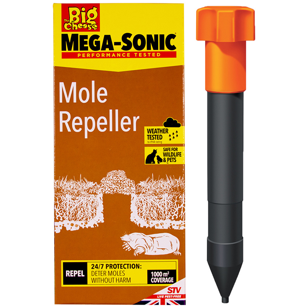 The Big Cheese Mega Sonic Mole Repeller Image 2