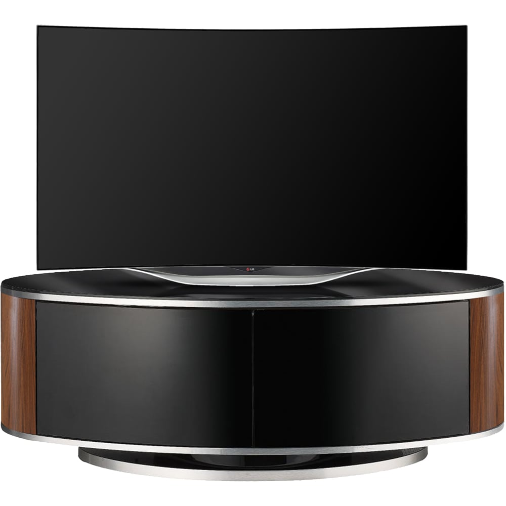 MDA Designs Luna 2 Door Walnut TV Unit Image 5