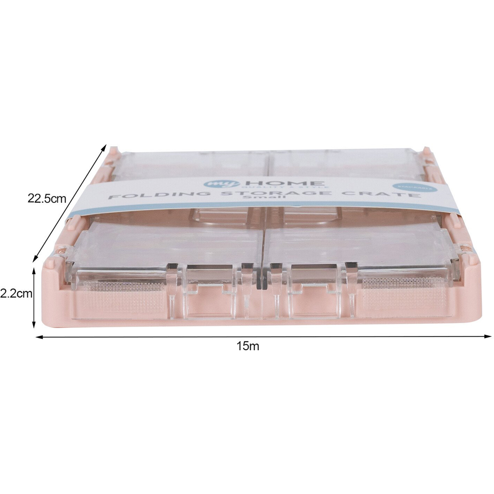 My Home Small Foldable Storage Crate Image 7