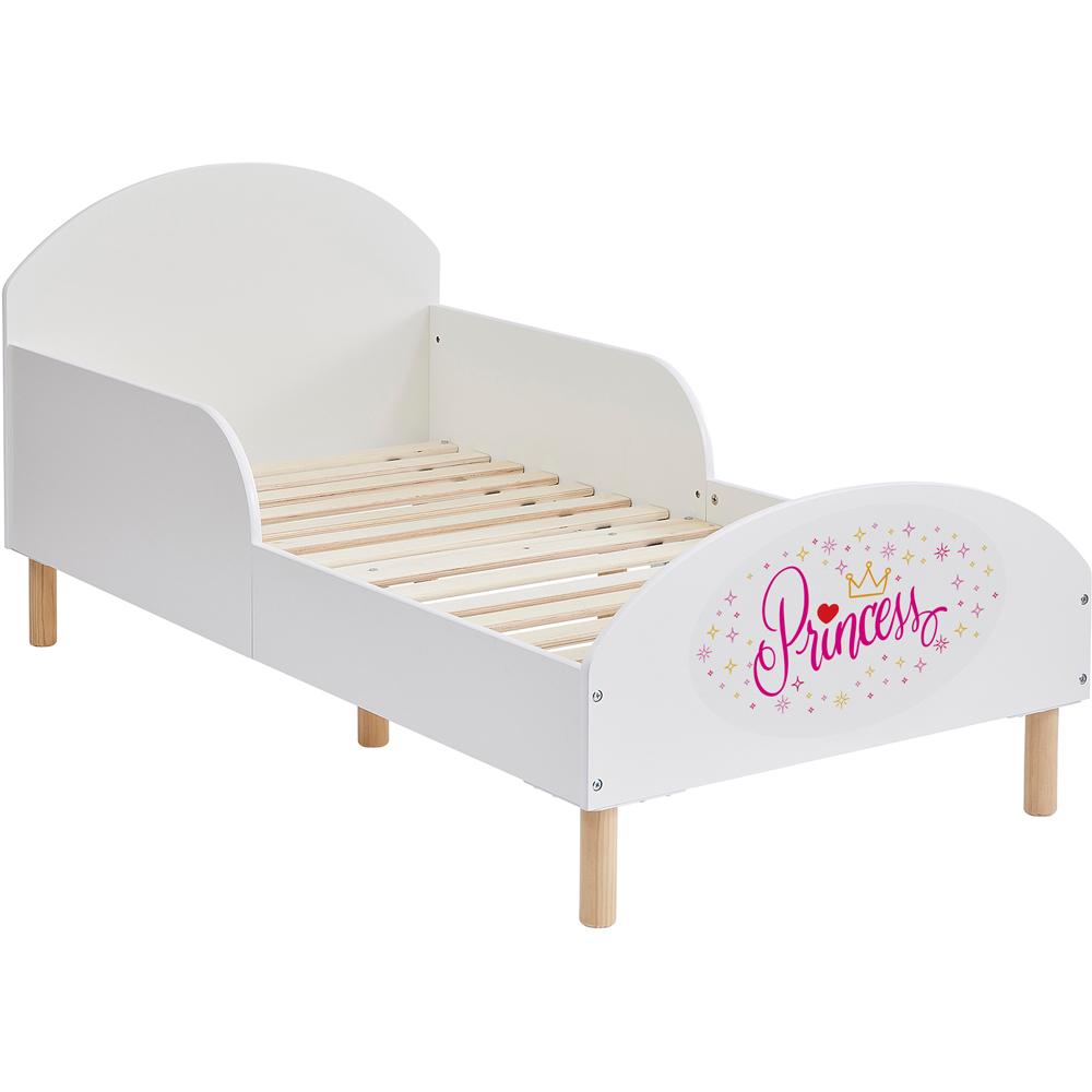 Liberty House Toys Single Toddler White Princess Bed Image 5