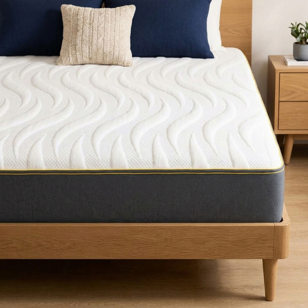 Visco Therapy Small Double Bliss Ortho Memory Foam Mattress with 2 Deep Sleep Pillow Image 6