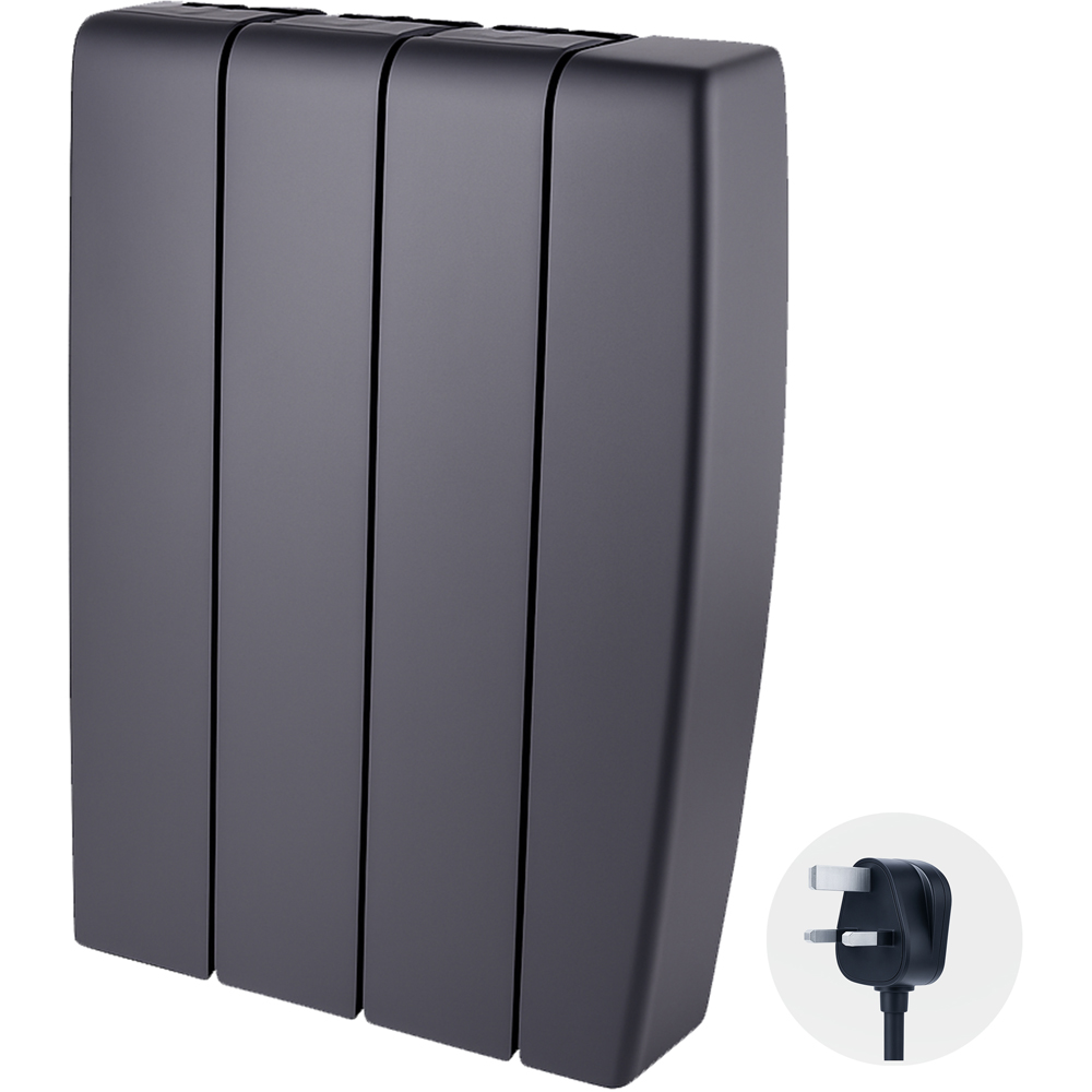 TCP Smart Black Ceramic Electric Radiator 700W Image 3
