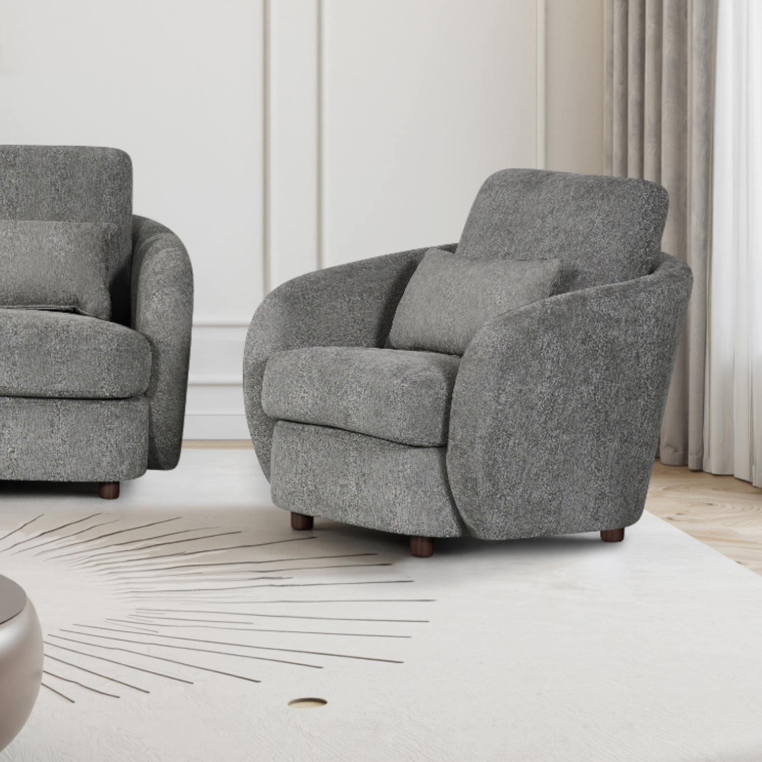 Mabel Chair Grey Image 5
