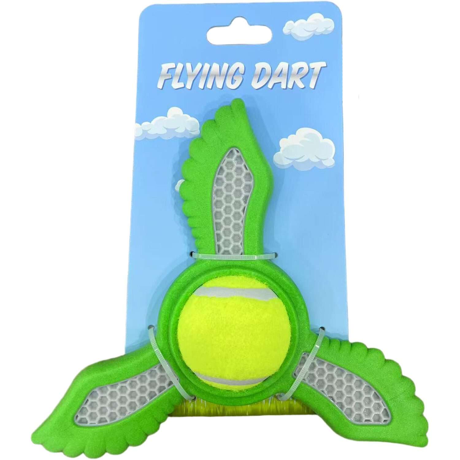 Flying Dart with Tennis Ball Dog Toy Image 3
