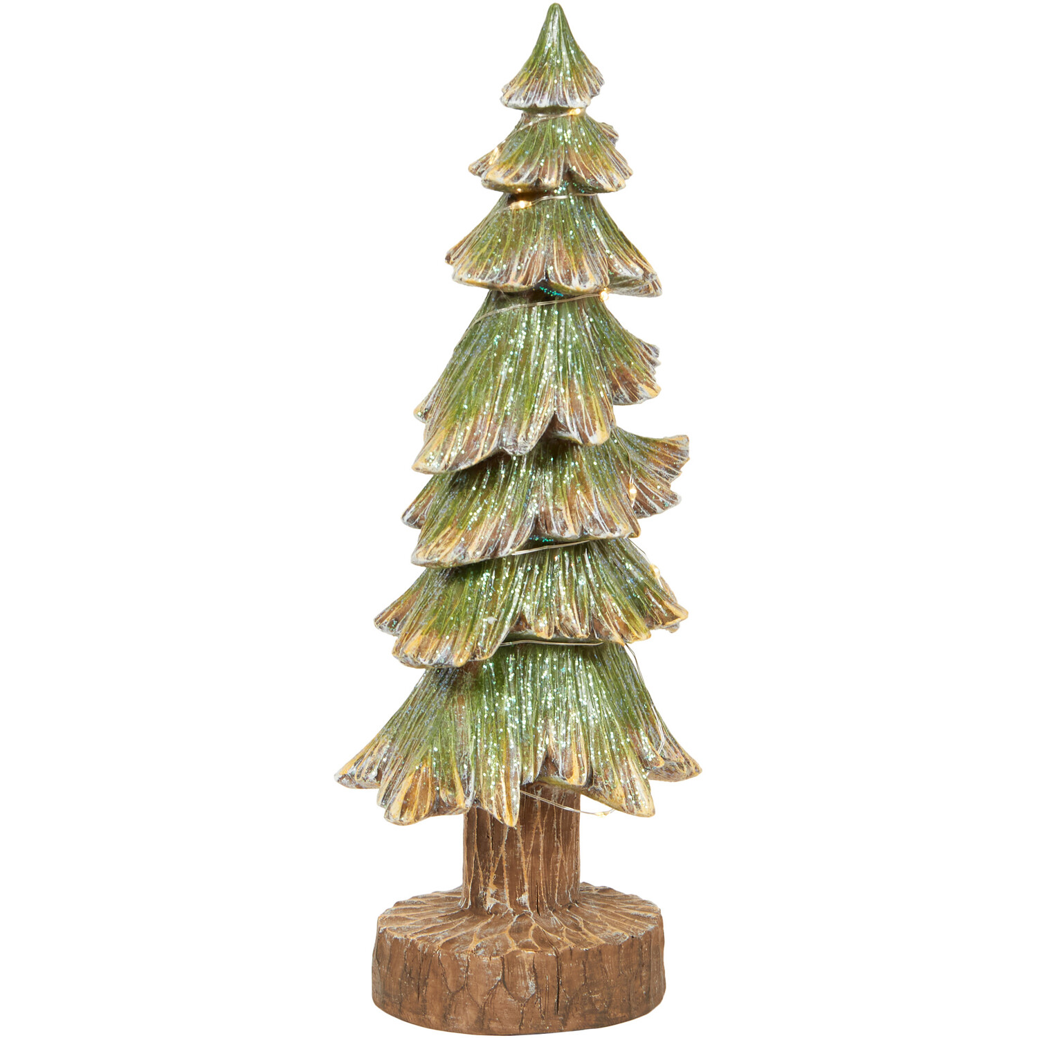 LED Wood Effect Tree Image 4