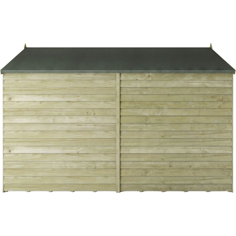 Mercia 10 x 6ft Double Door Overlap Apex Shed Image 5