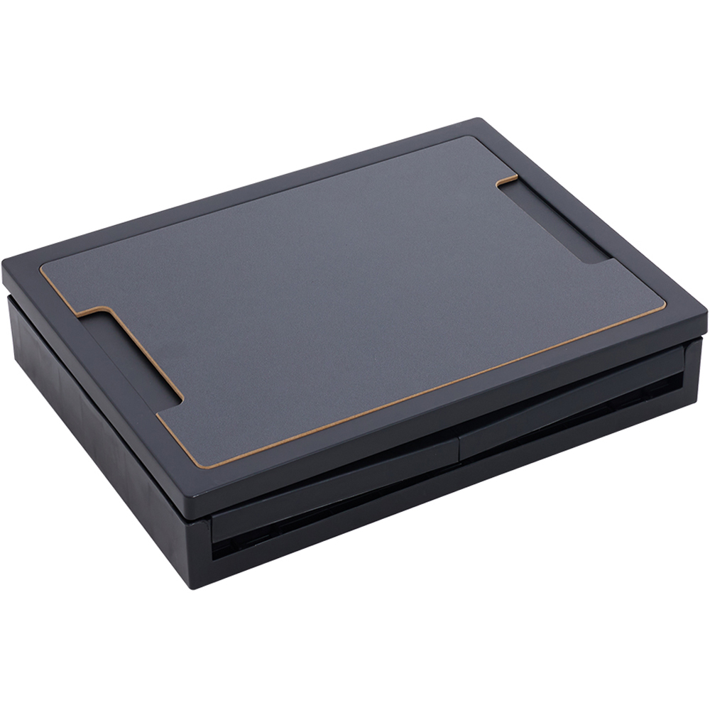 Living and Home Black Outdoor Foldable Camping Storage Box 50 x 36cm Image 3