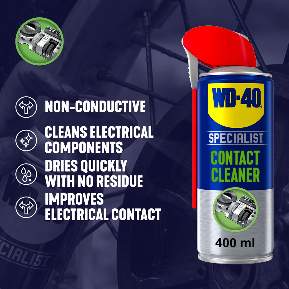 WD-40 Specialist Electronics Contact Cleaner Spray 400ml Image 4