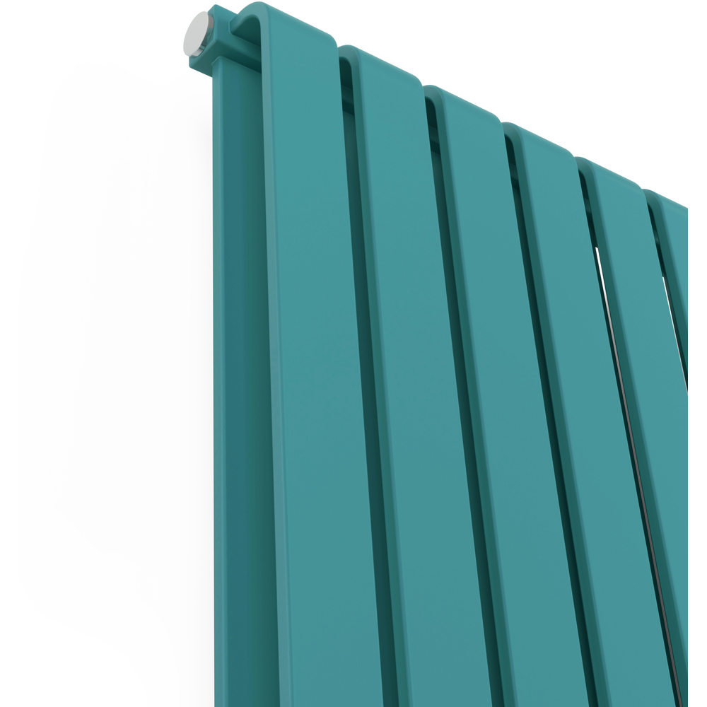 Terma Warp-Room E Wi-Fi Matt Teal Electric Radiator 1500W 630 x 1305mm Image 6
