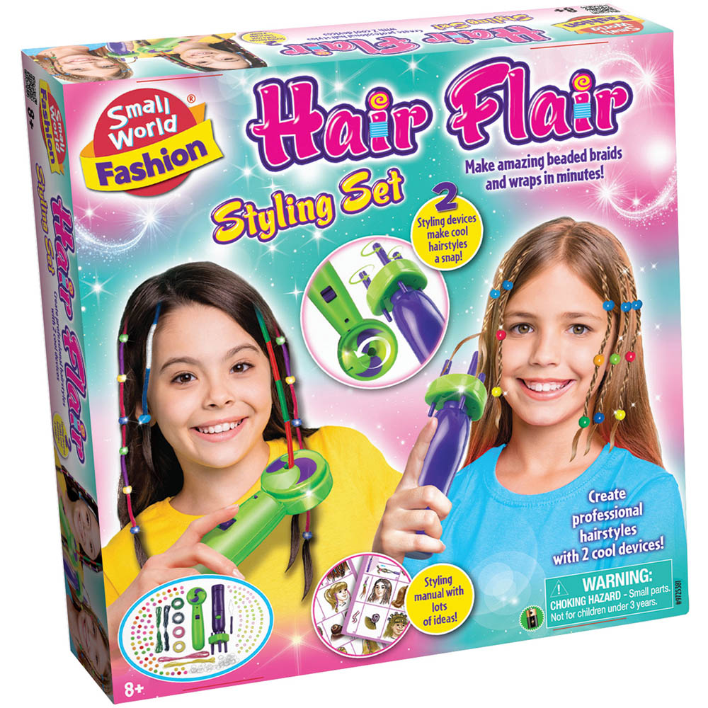 Small World Toys Make Your Own Hair Flair Styling Kit  Image 1