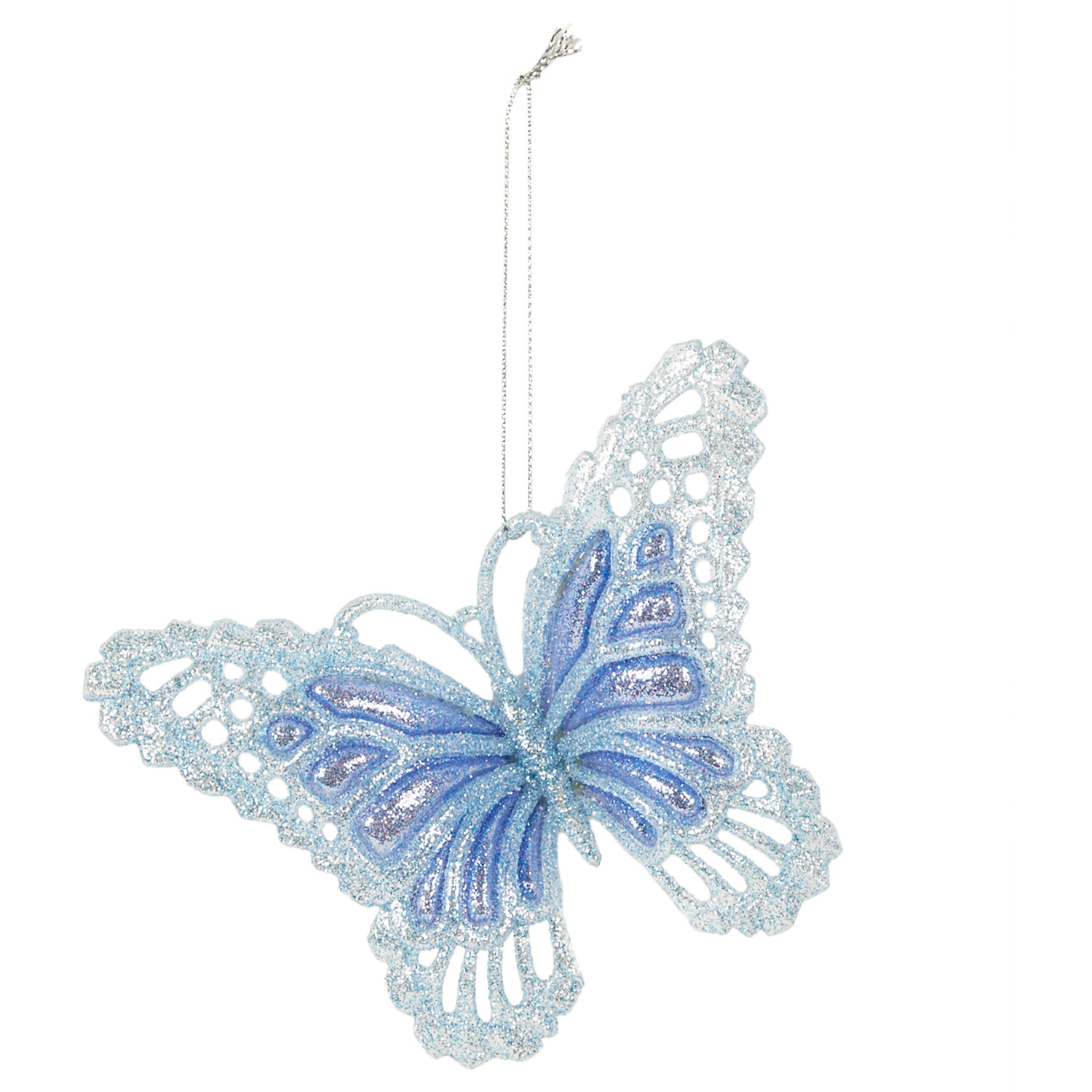Winter Butterfly Decoration Blue - Blue Image 2