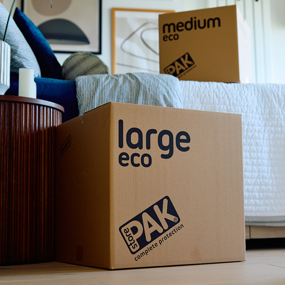 StorePAK 64L Large Eco Cardboard Storage Box 15 Pack Image 5