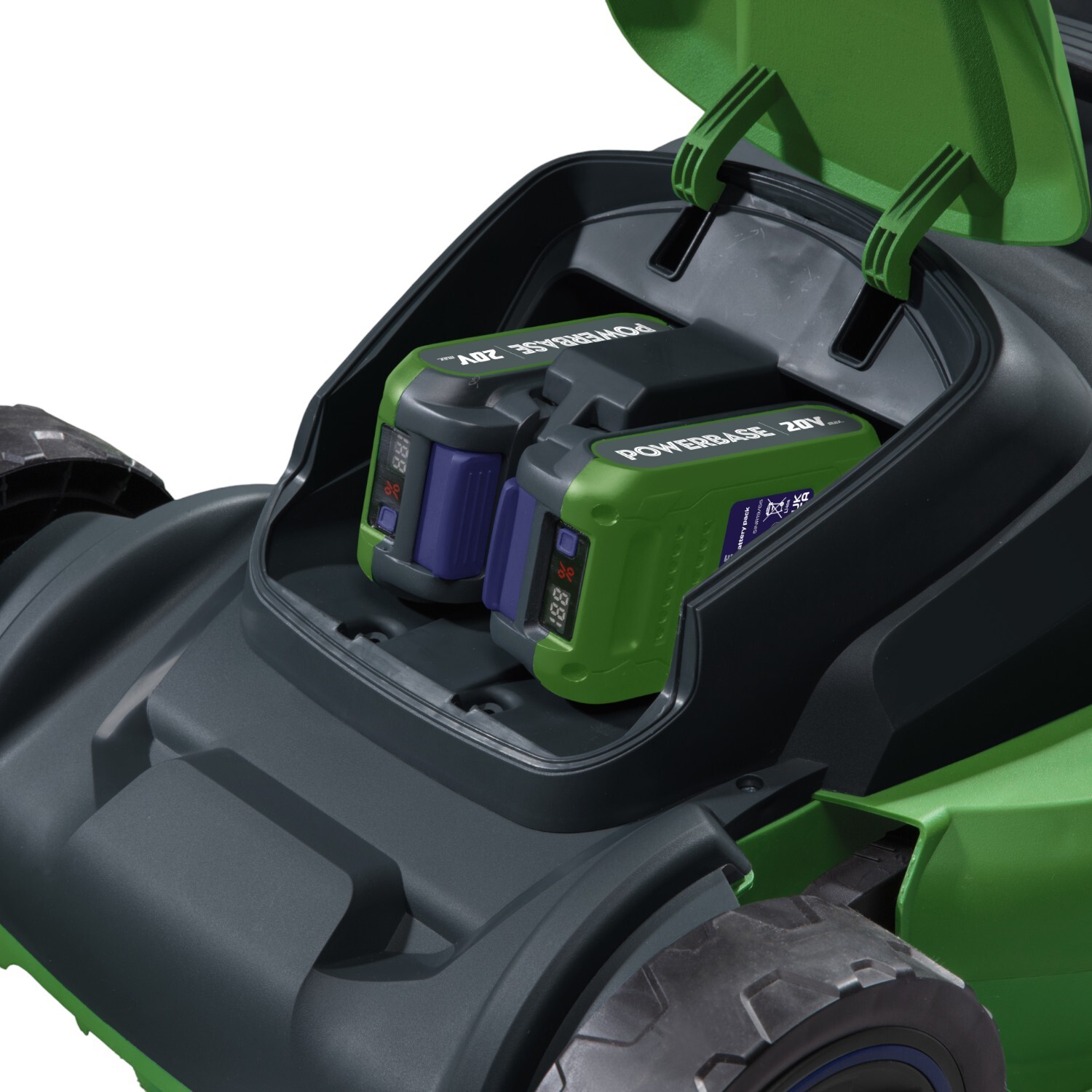 Powerbase 40V (2 x 20V) 37cm Cordless Lawn Mower Image 5