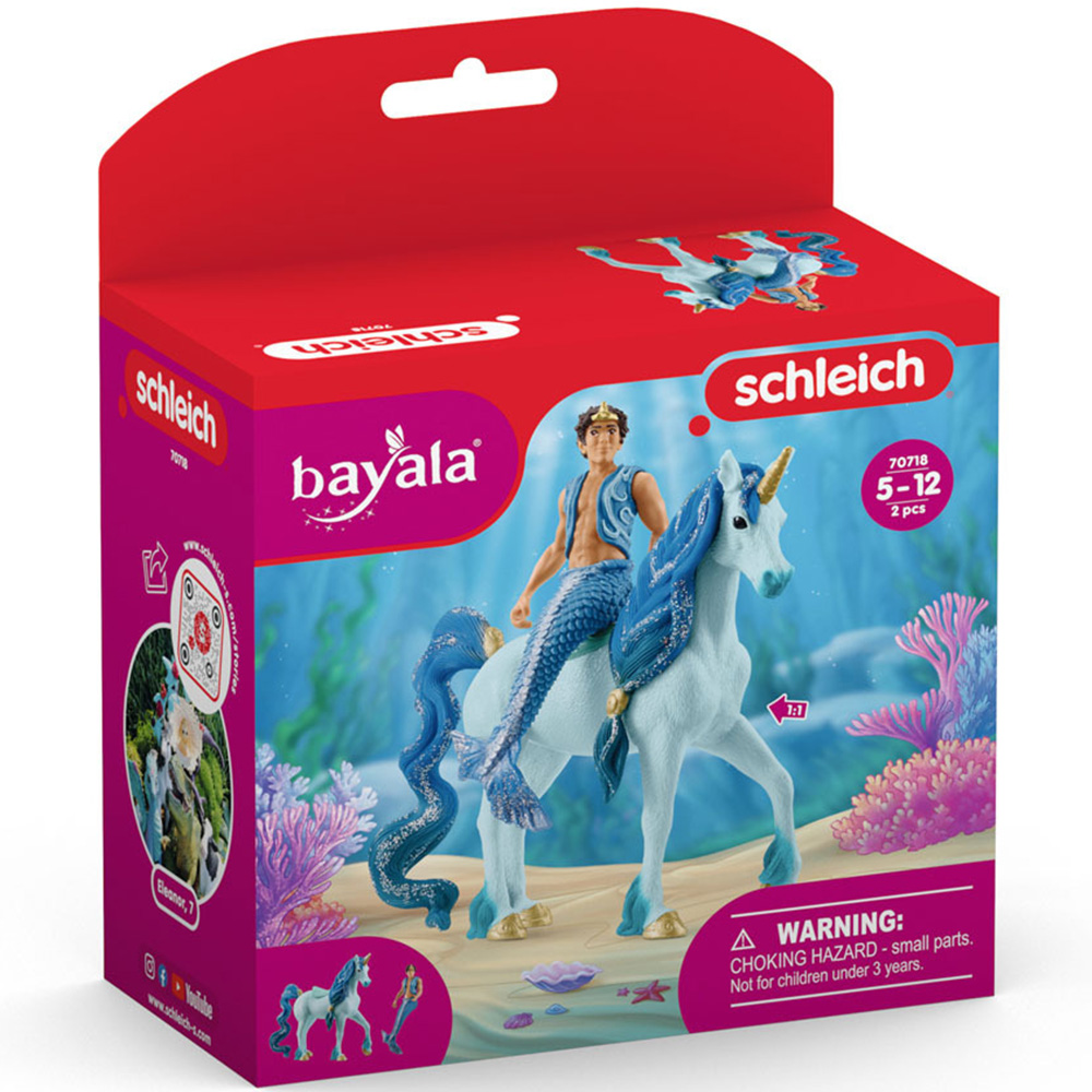 Schleich Bayala Aryon on Unicorn Toy Figure Set Image 3