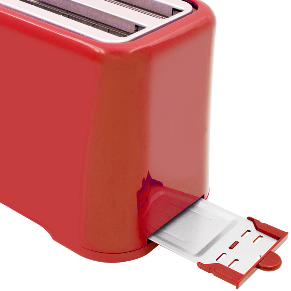 Benross Red 2 Slice Toaster Image 2