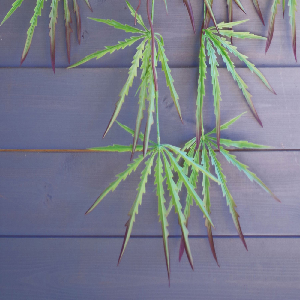 Leaf Fern Hanging Artificial Plant 3ft Image 3
