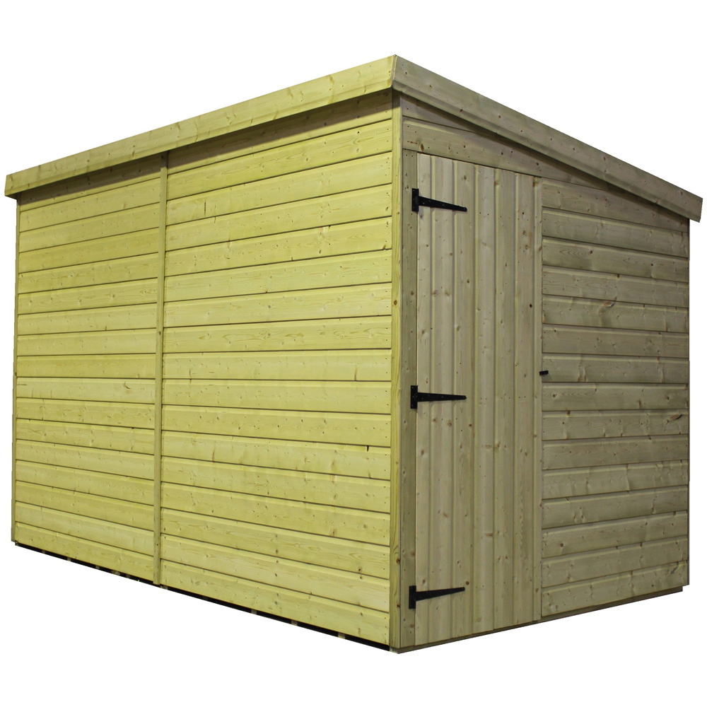 Empire Sheds 3000 9 x 4ft Tongue and Groove Wooden Pent Garden Shed Image 4