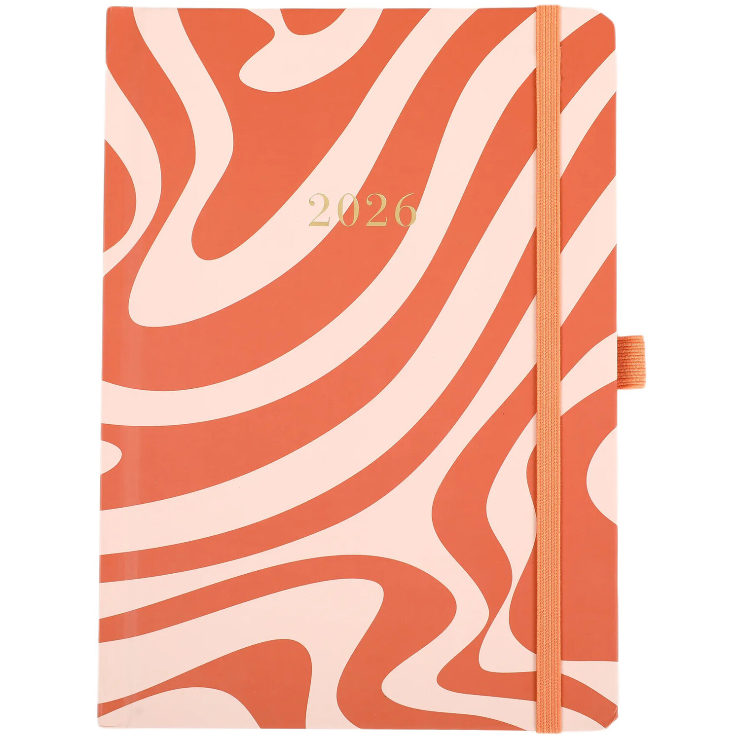 2026 A5 Marble Swirl Diary Image 3