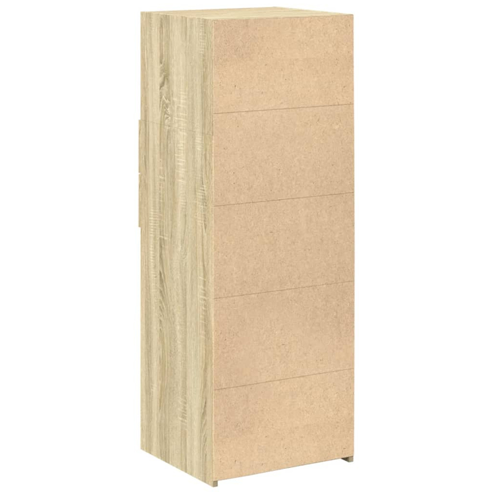 vidaXL 2 Drawer 3 Shelf Sonoma Oak Highboard Image 6