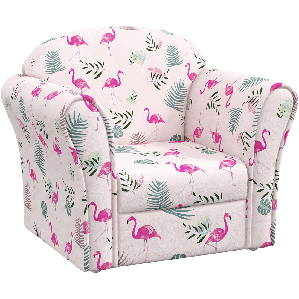 AIYAPLAY Pink Flamingo Kids Armchair Image 2