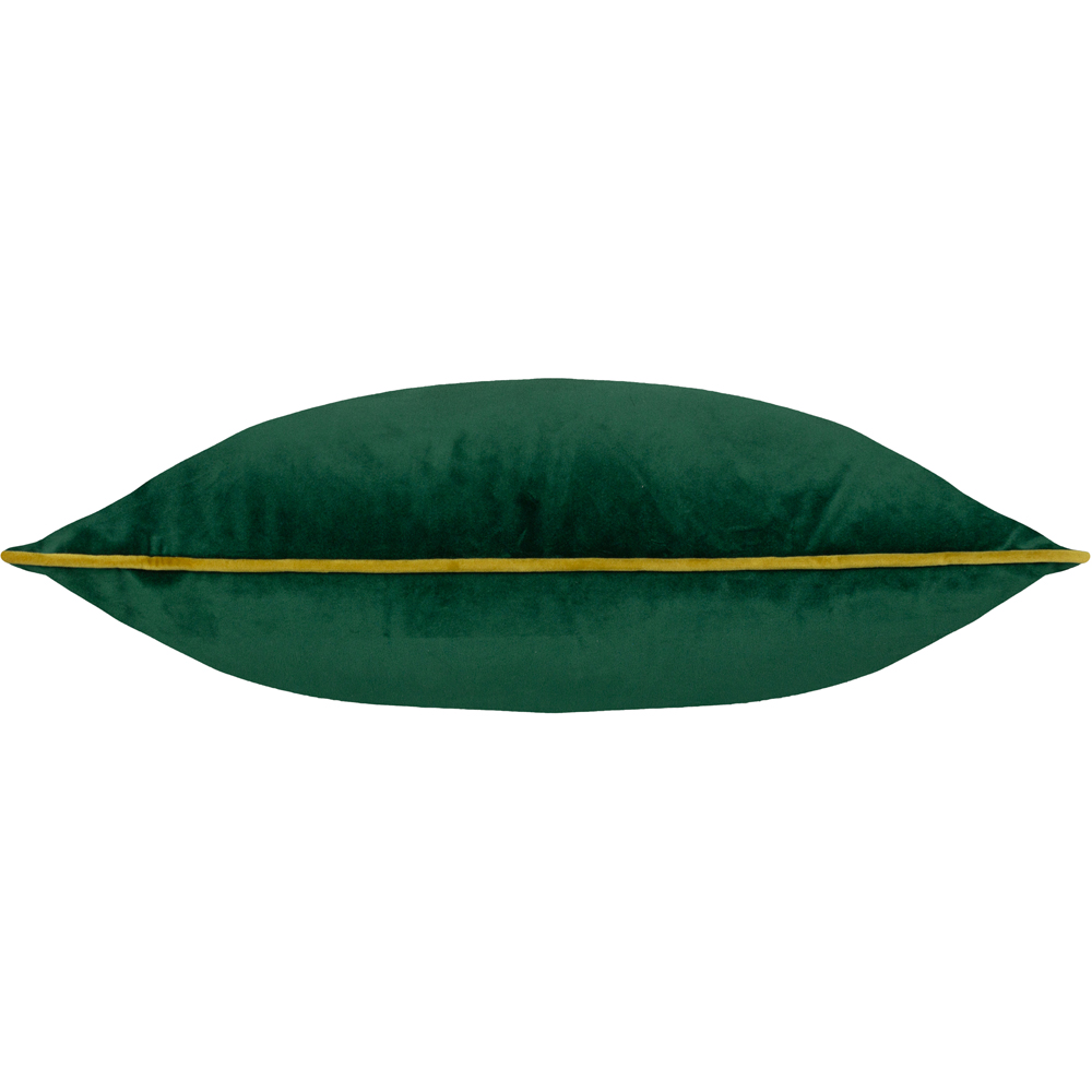 Furn Meridian Emerald and Moss Velvet Cushion 45 x 45cm Image 3